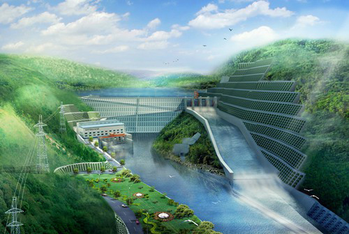 黑龙江老挝南塔河1号水电站项目